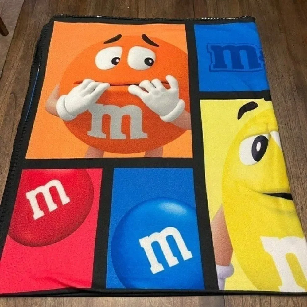 M&M's World Iconic Characters Lightweight Blanket